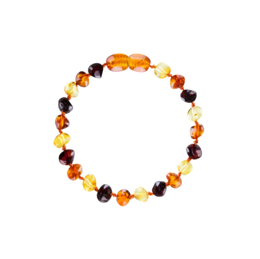Pulsera de Ámbar Bebé color Multicolor