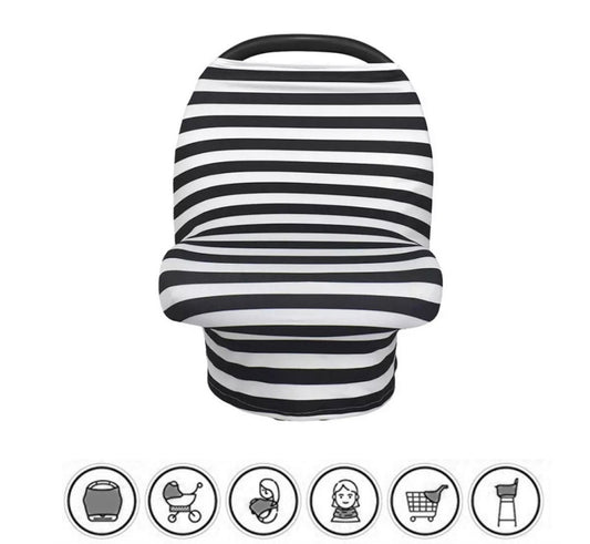 Cubre Huevito Multiuso Blanco-Negro