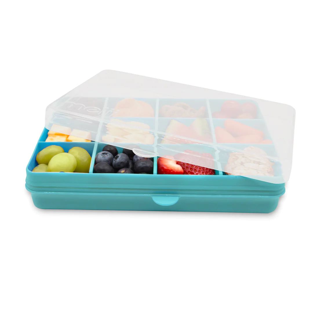 Caja contenedora para snacks celeste - Melii