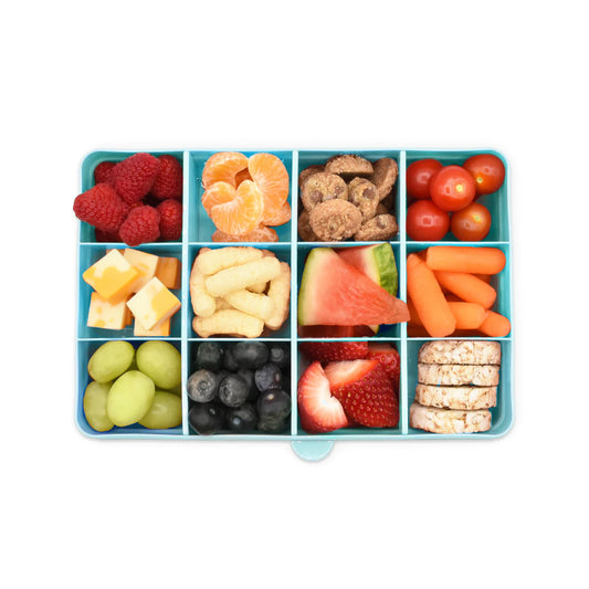 Caja contenedora para snacks celeste - Melii