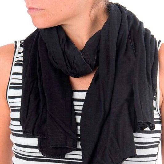 Pañuelo de lactancia negro