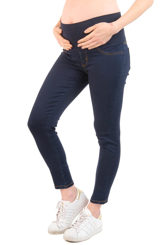 Jeans Maternal Pitillo Raw Madremia talla S