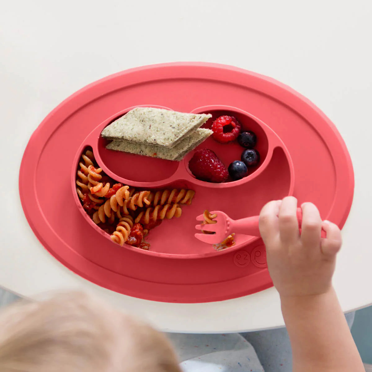 Mini Mat plato +individual Coral - Ezpz