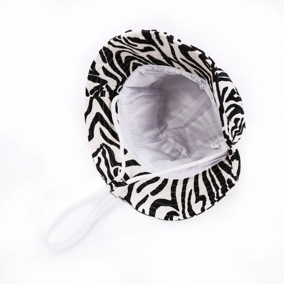 Sombrero Bucket cebra 3 a 6 años