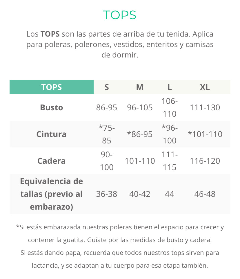 Polera Maternal Y Lactancia Florencia Burdeo talla L