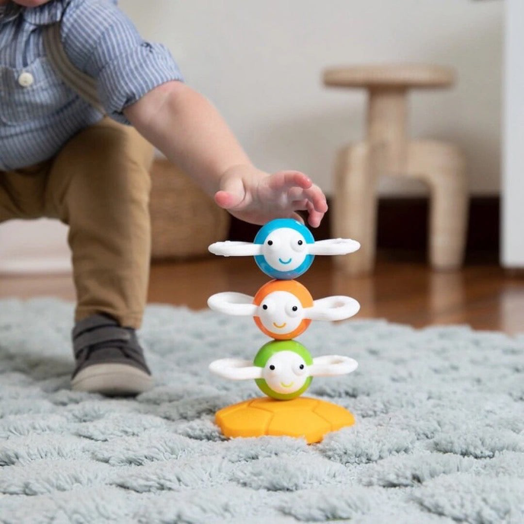 Dizzy Bees, Mordedor Apilable con Imán - Fat Brain Toys