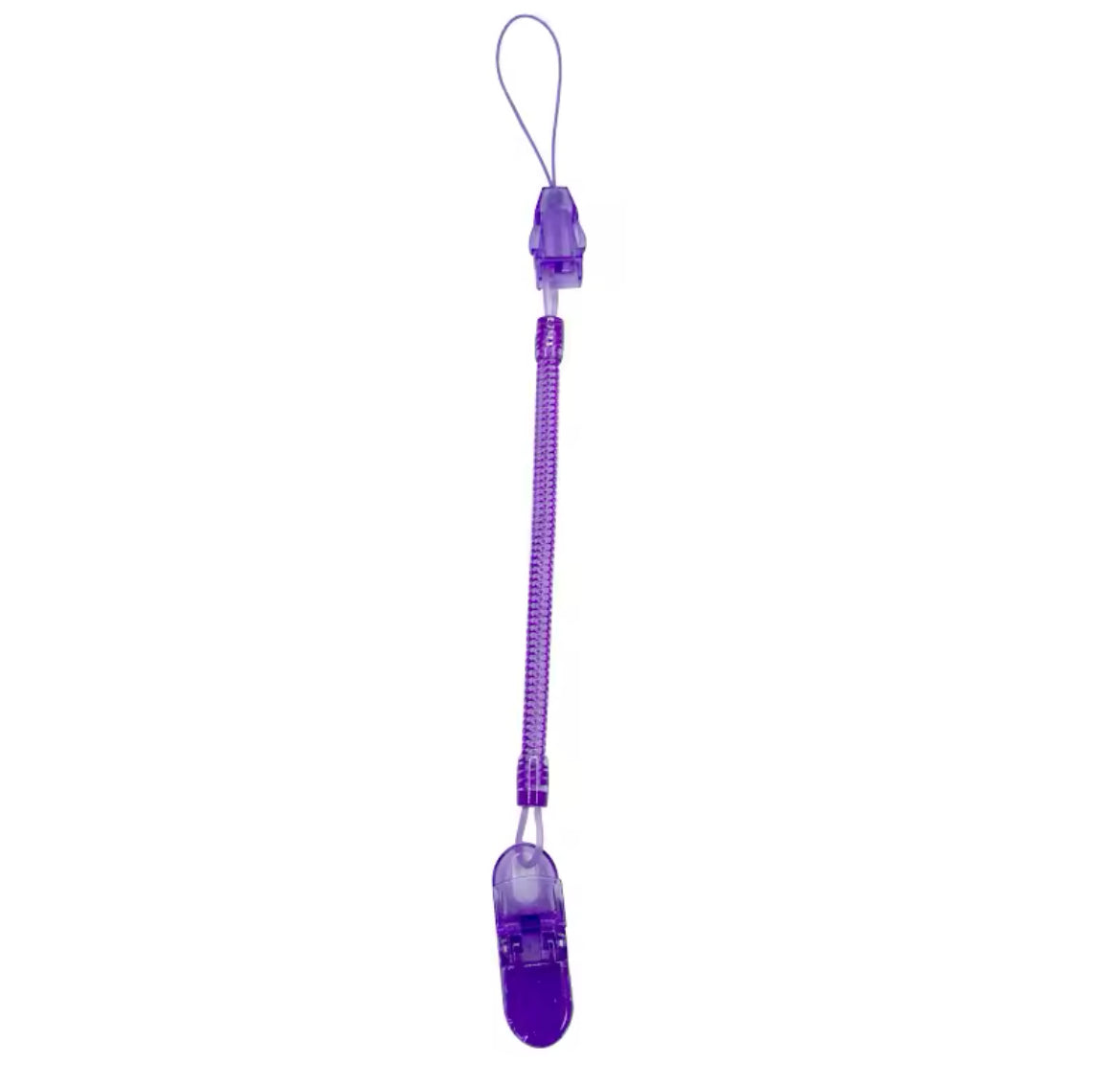 Portachupete resorte Morado