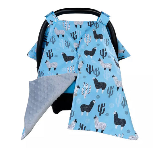 Cubre Huevito bebé doble capa diseño Llama