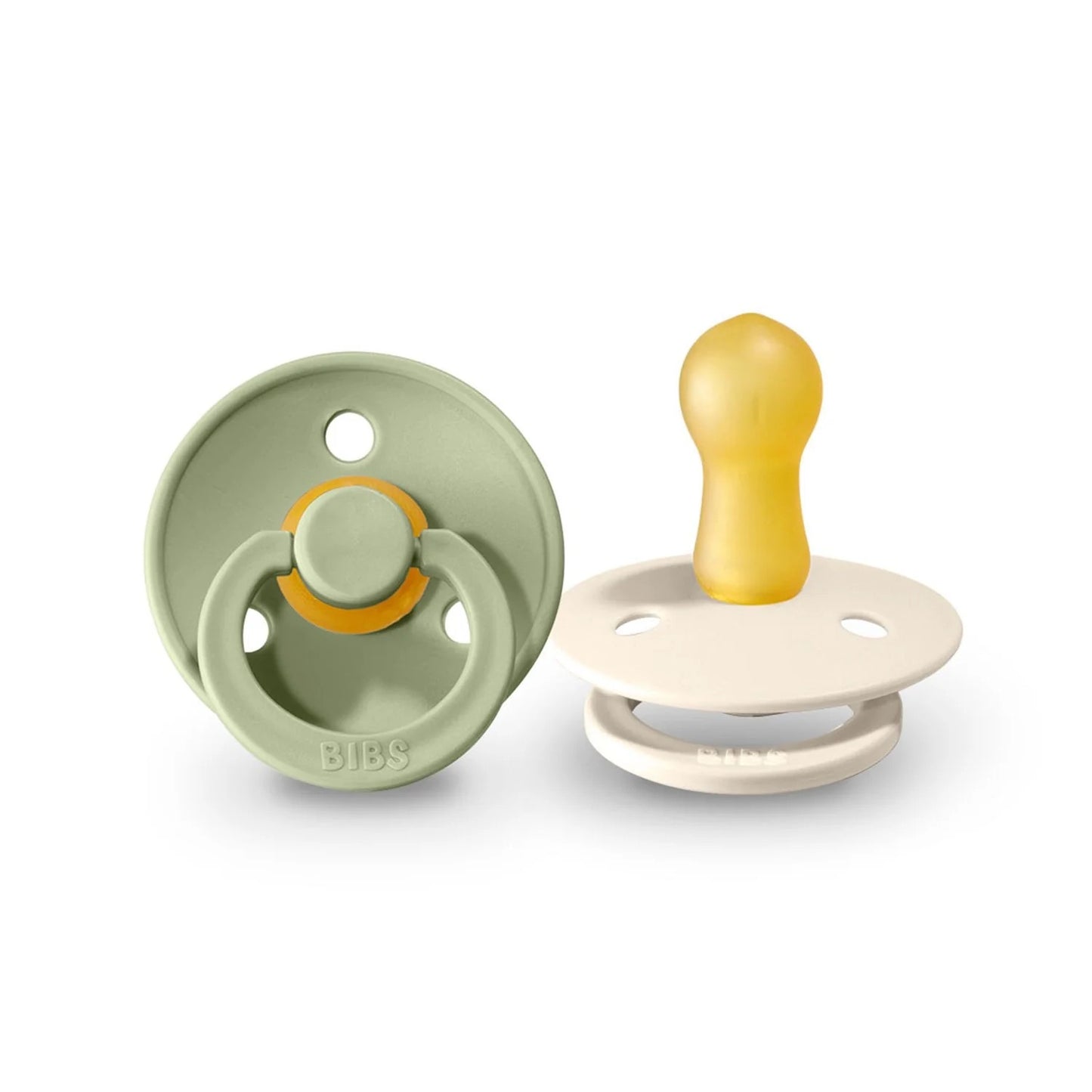 Chupete Bibs Pack X2 Ivory / sage talla 3 (+18 meses)