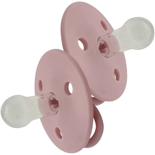 Chupetes redondos silicona 6m+ 2 uns - Mininor