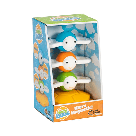 Dizzy Bees, Mordedor Apilable con Imán - Fat Brain Toys