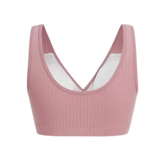 Sostén Lactancia algodón con botones delanteros - Rosado