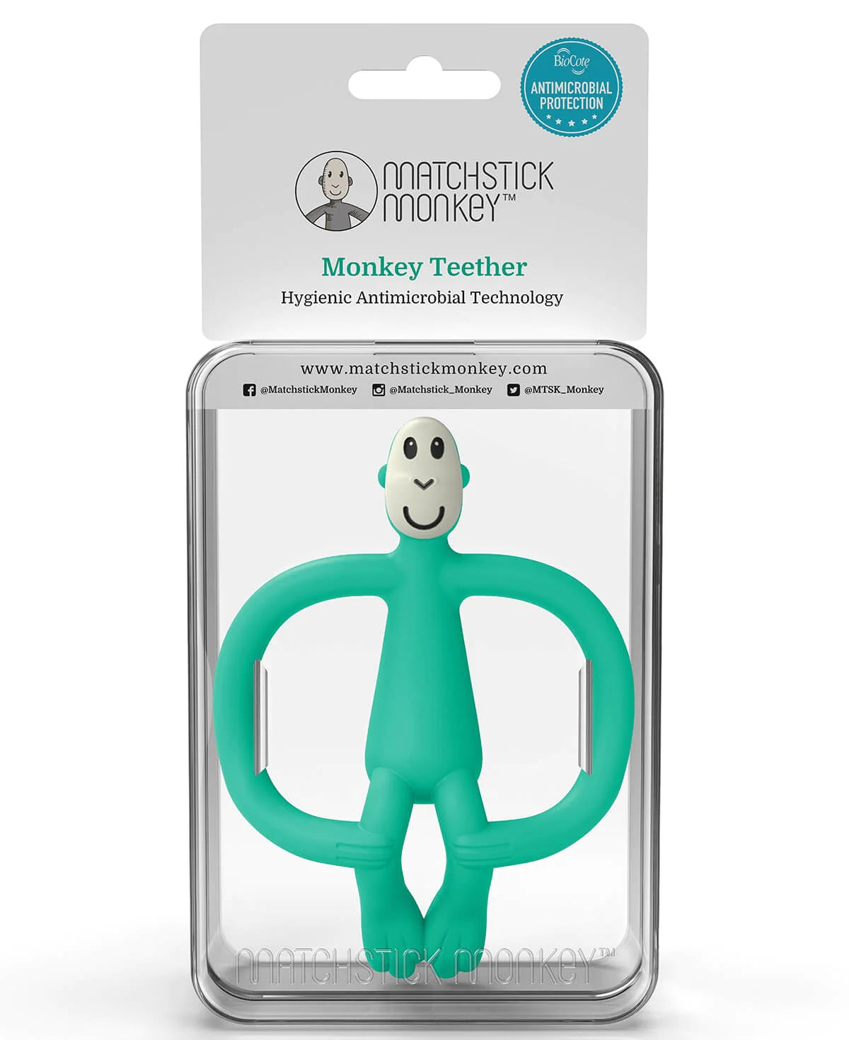 Mordedor mono color Verde - Matchstick Monkey
