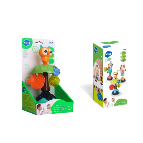 Juguete con succión Búho - Hola Toys