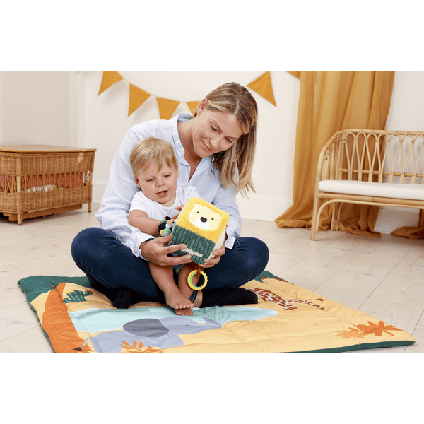 Cubo de actividades blando , Selva - Little Big Friends