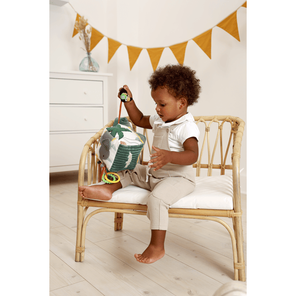 Cubo de actividades blando , Selva - Little Big Friends