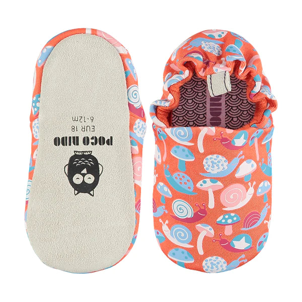 Zapatos Mini Shoes Poco Nido Snails Red (N•21)
