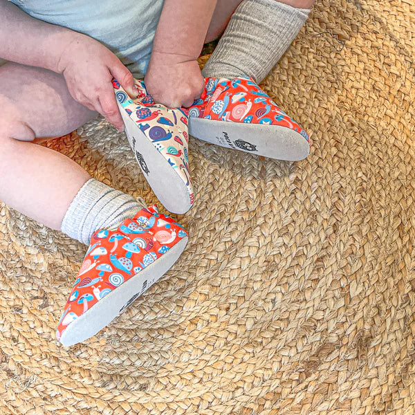 Zapatos Mini Shoes Poco Nido Snails Red (N•21)