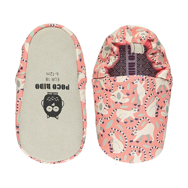 Zapatos Mini Shoes Poco Nido Lemurs Pink (N•17 y 20)