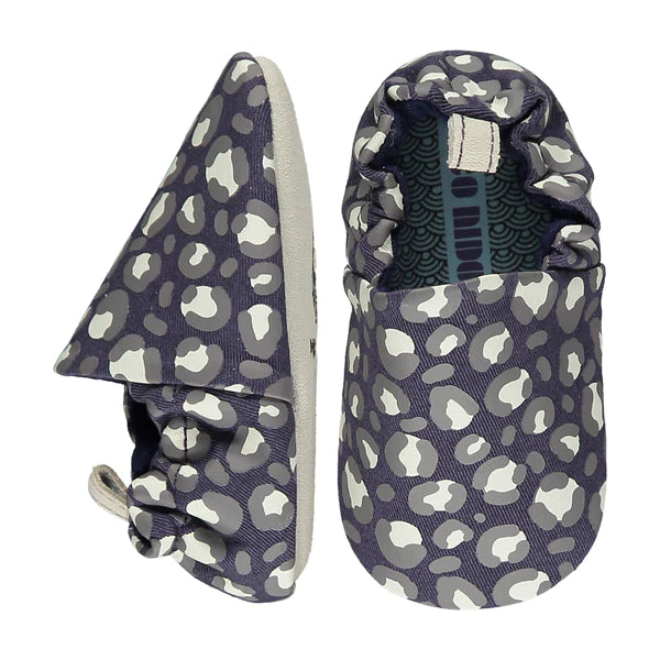 Zapatos Mini Shoes Poco Nido Leopard Navy (N•17, 18 y 21)