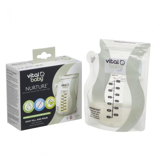 Bolsas para almacenar leche 30pcs - Vital Baby