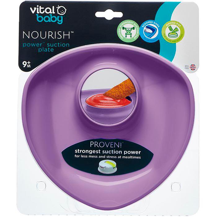 Plato con base de succión - Vital Baby