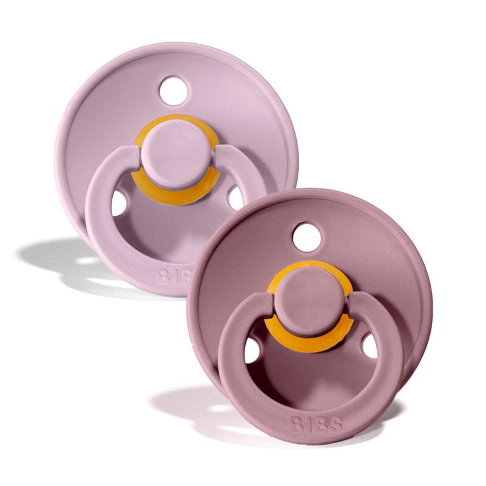 Chupete Bibs Pack X2 Dusky Lilac / Heather talla 1 (0-6 meses)