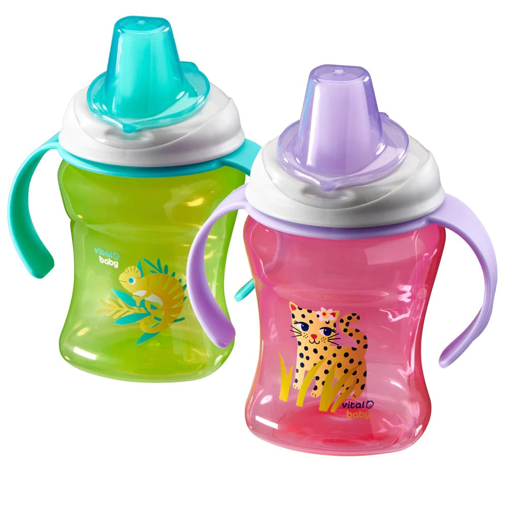 Vaso Easy Sipper con mangos removibles 260ml - Vital Baby