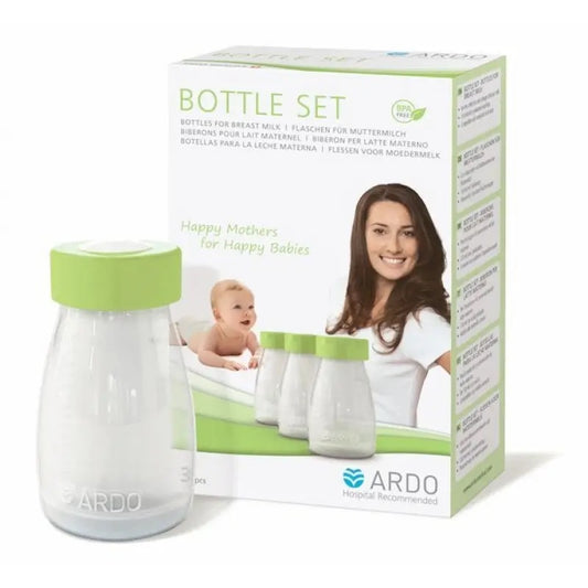 Pack de 3 botellas para leche de 150 ml - Ardo