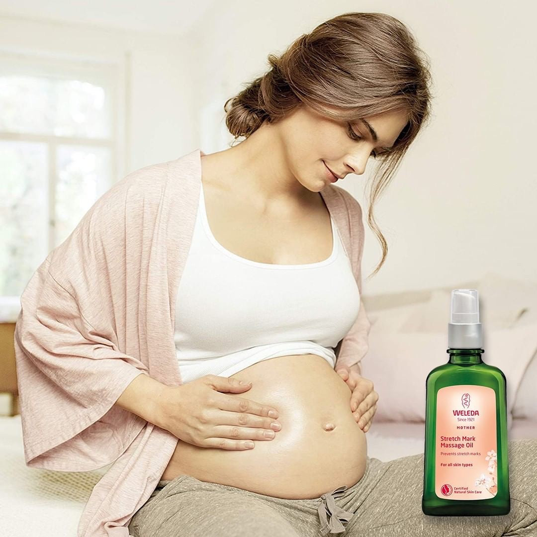 Aceite de Masaje para Estrías Weleda