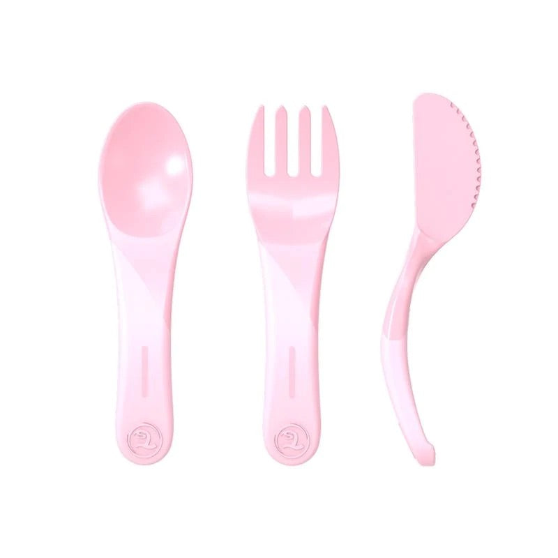 Set cubiertos de aprendizaje 6+m Twistshake