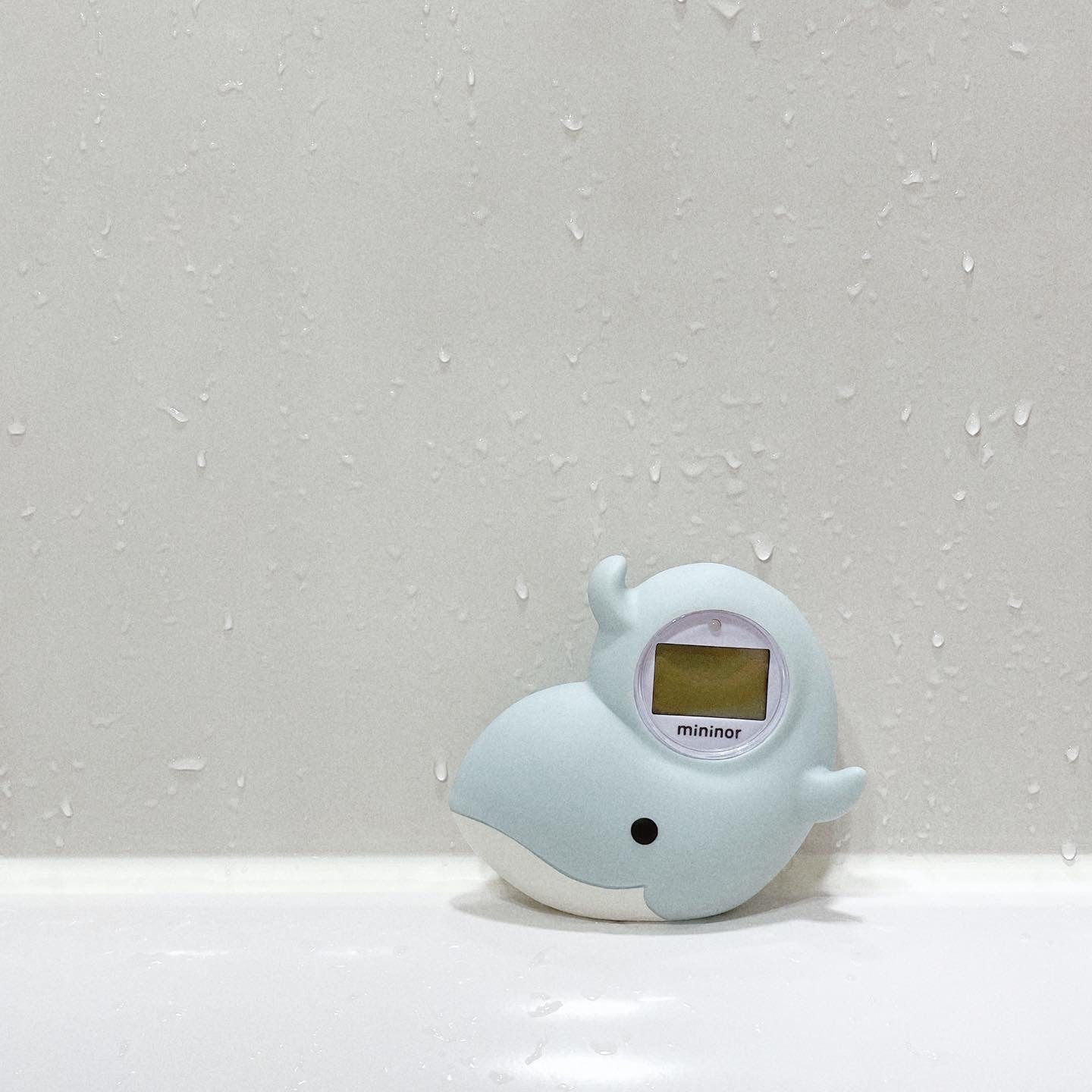 Termómetro de baño y pieza ballena - Mininor