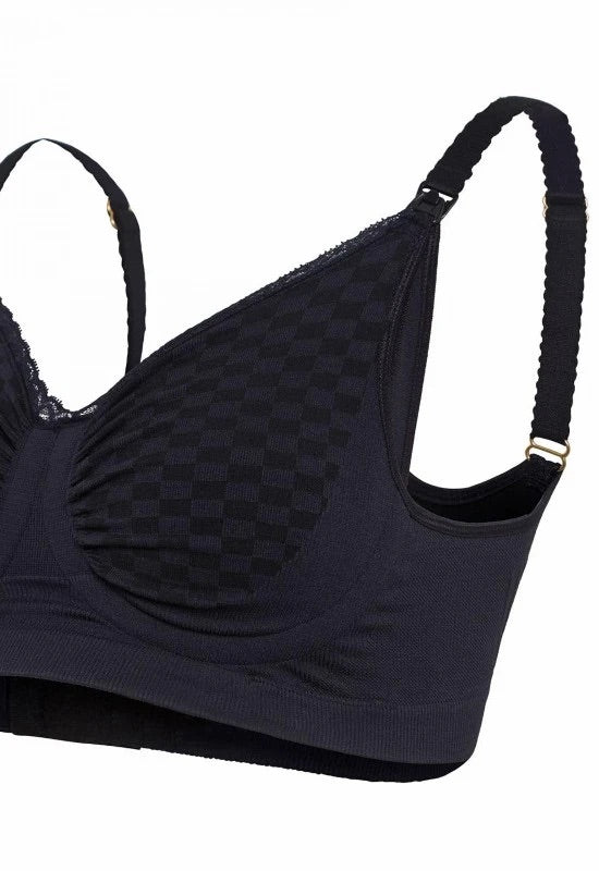 Sostén lactancia "Carri - Gel" negro talla M - Carriwell