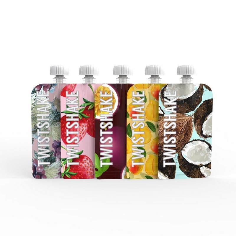 Bolsas Squeeze Bags 220ml 5 uns Twistshake