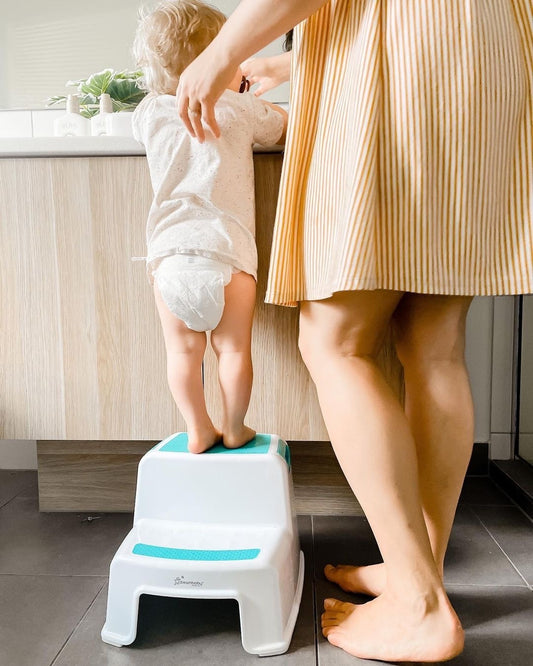 Alzador de baño con peldaños – Dreambaby