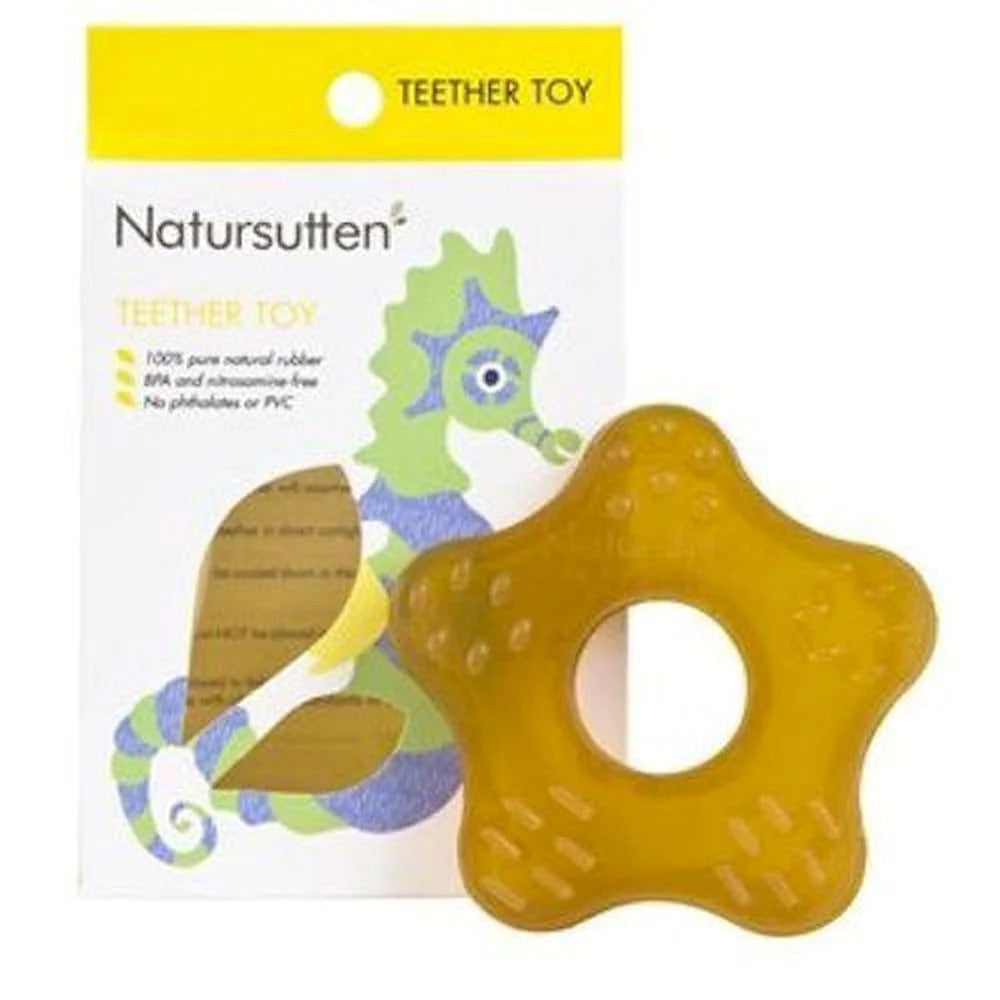 Mordedor Caucho Natural Starfish Natursutten
