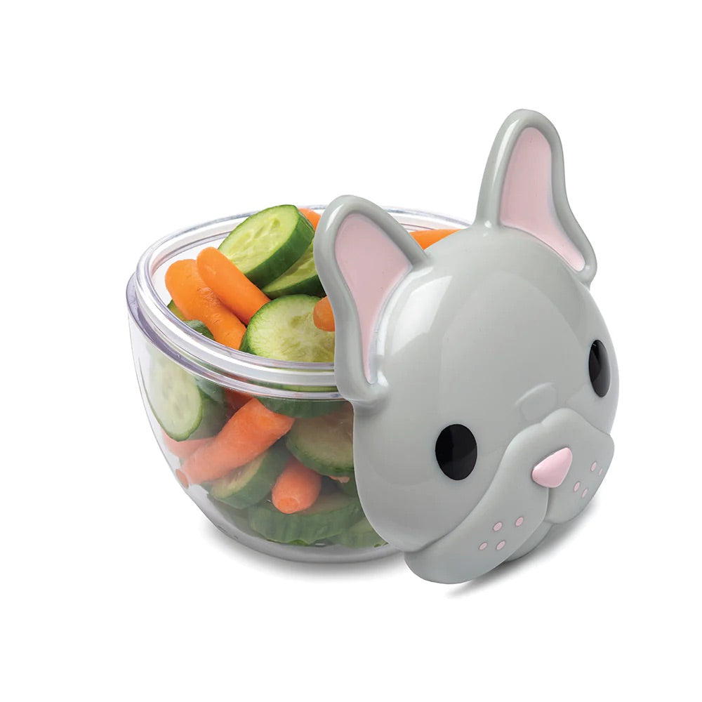 Pack 2 contenedores snack diseño Perro Gato - Melii