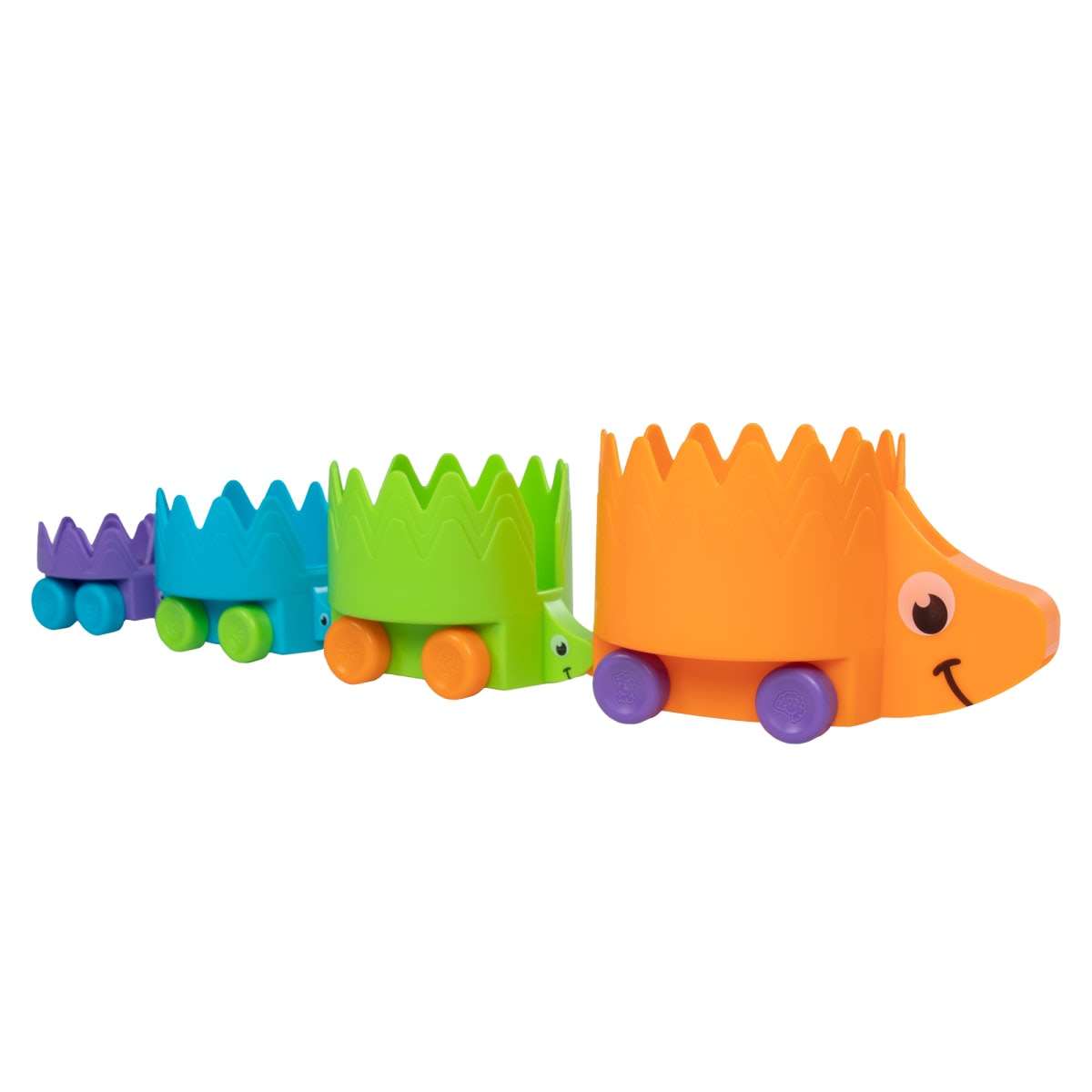 Erizos de arrastre, apilar y anidar - Fat Brain Toys