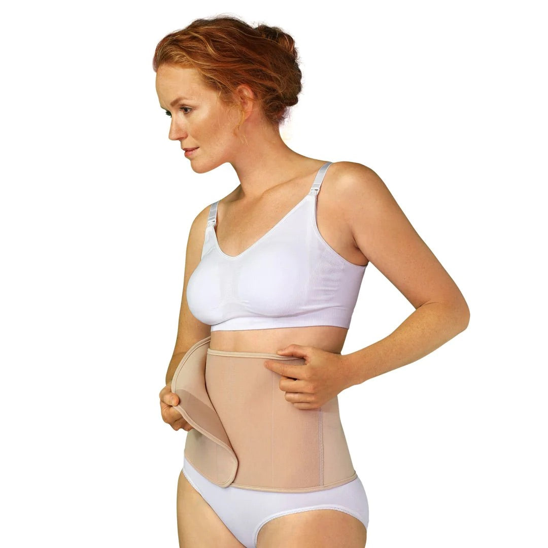 Faja Postparto ajustable de algodón orgánico natural talla L/XL - Carriwell