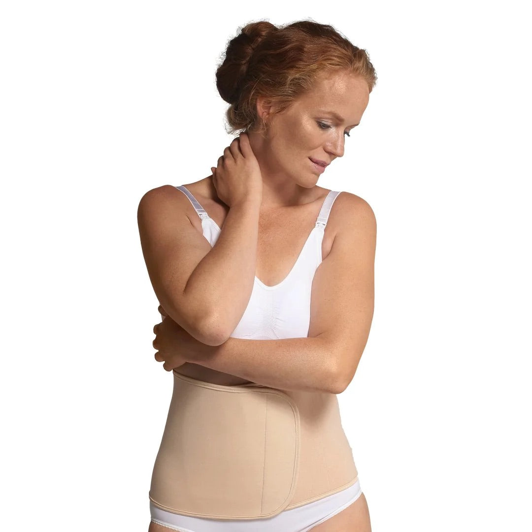 Faja Postparto ajustable de algodón orgánico natural talla L/XL - Carriwell