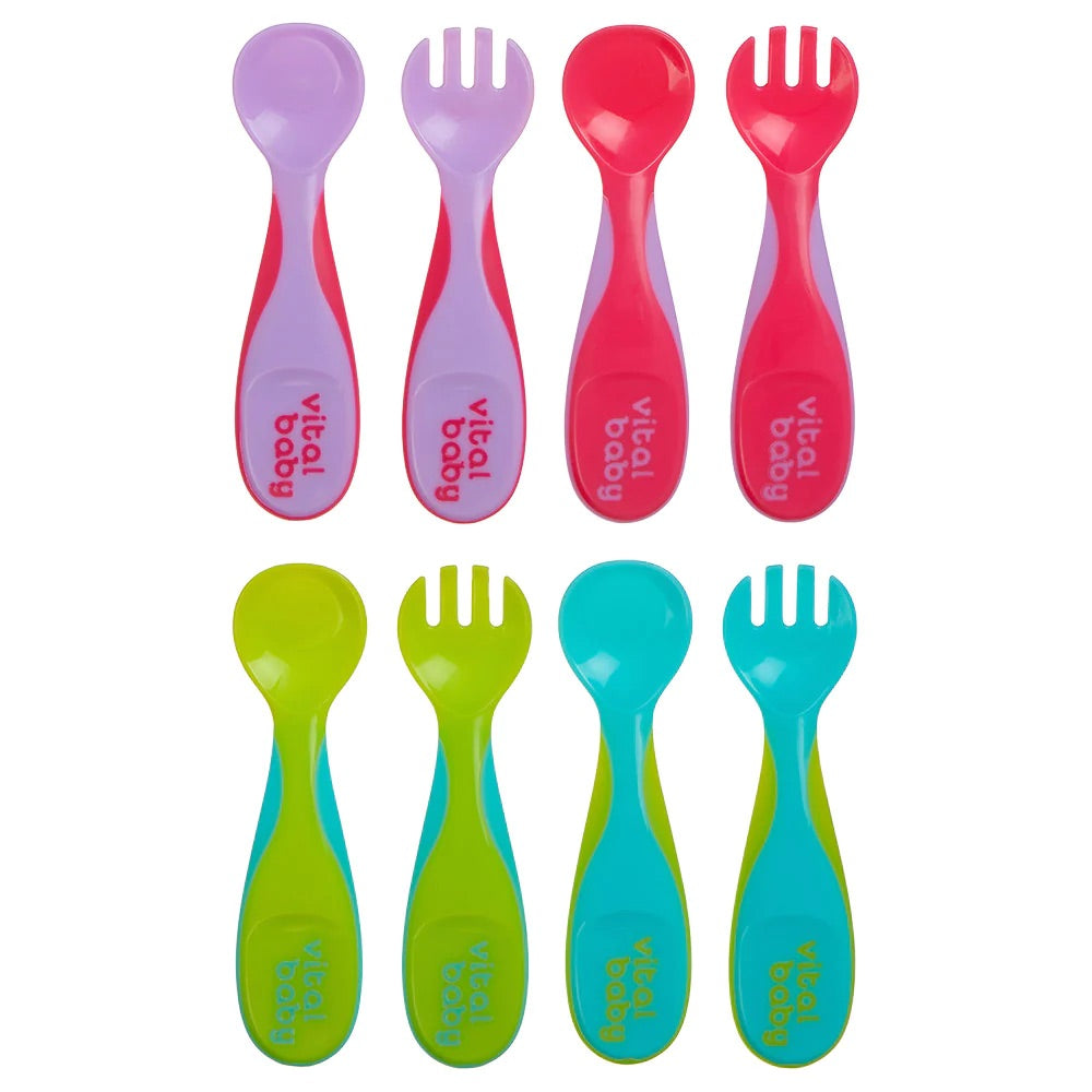 Pack de 2 juegos de cubiertos - Vital Baby