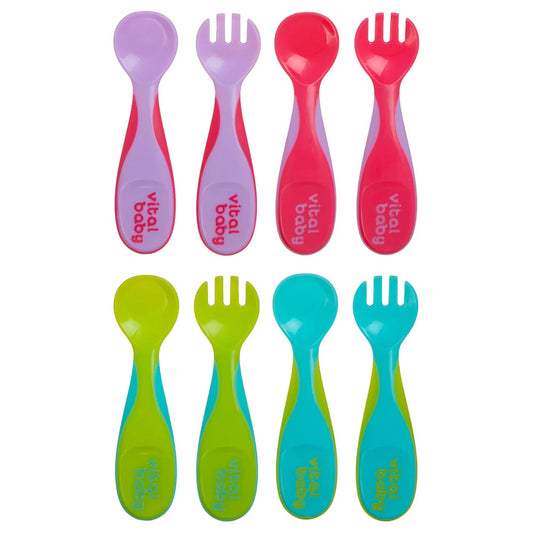 Pack de 2 juegos de cubiertos - Vital Baby