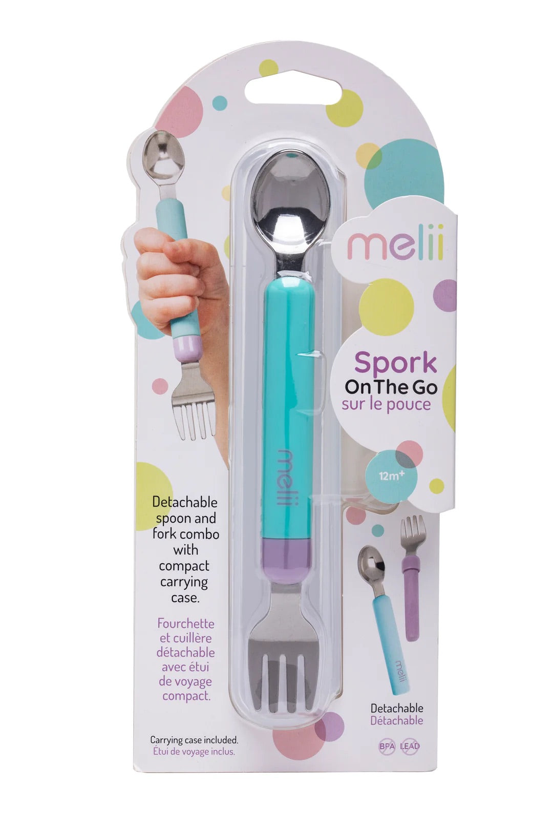 Set de cuchara y tenedor desmontable - Melii
