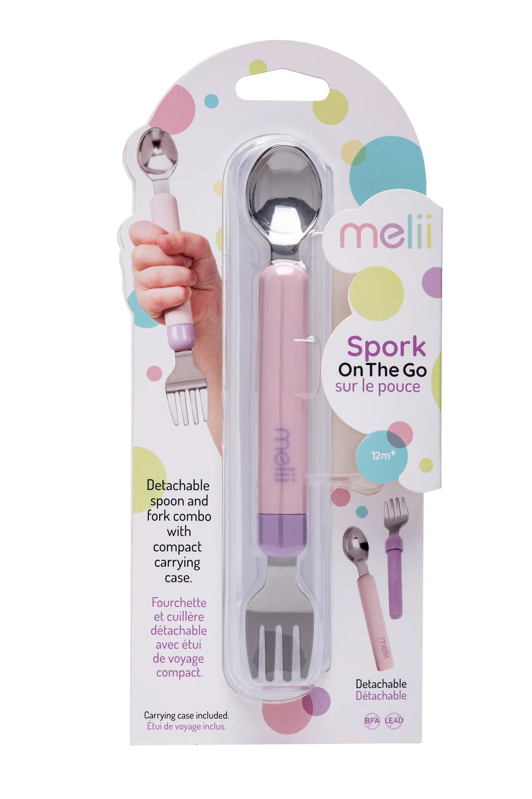 Set de cuchara y tenedor desmontable - Melii