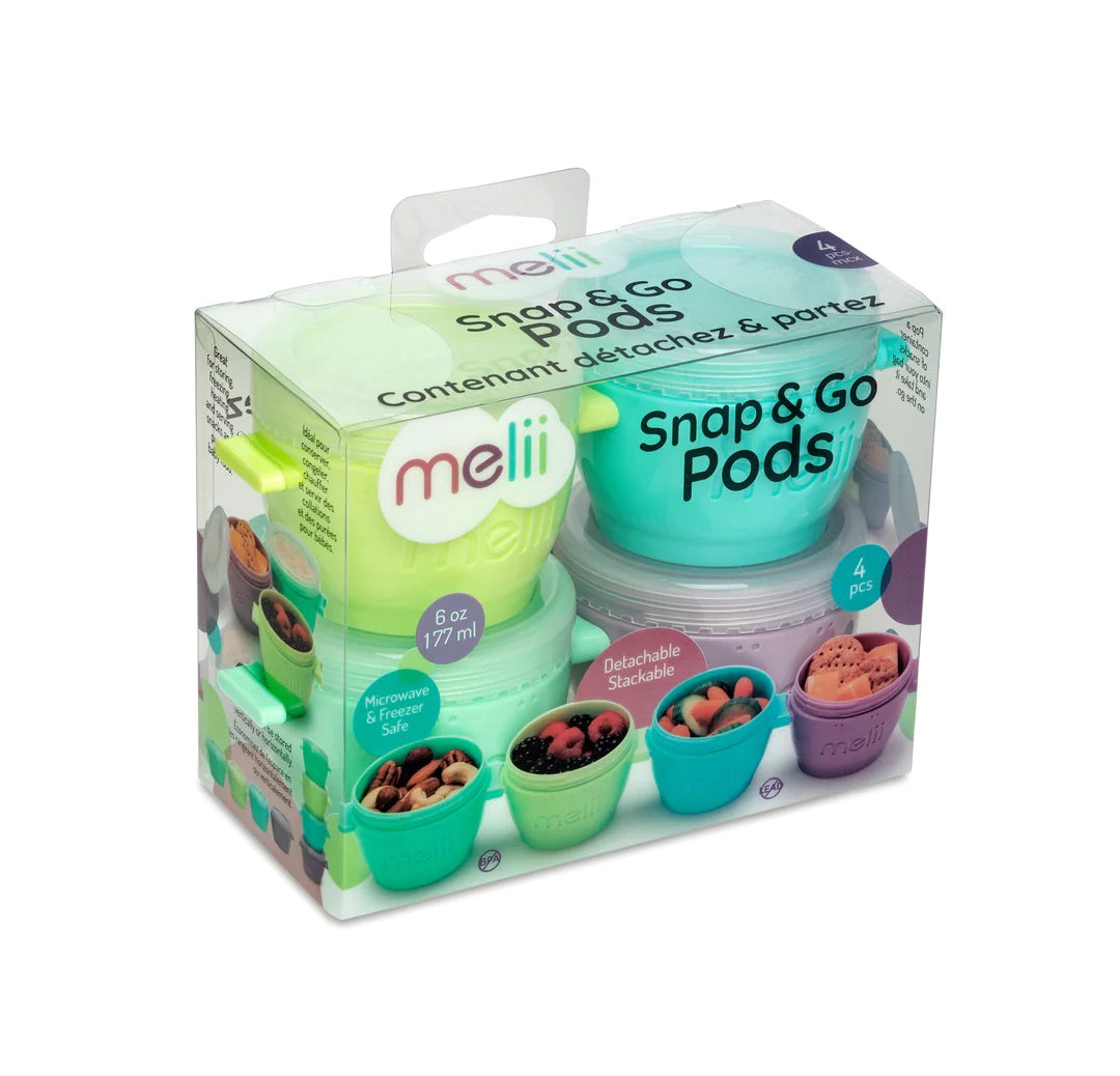 Pack 4 contenedores de 177 ml - Melii
