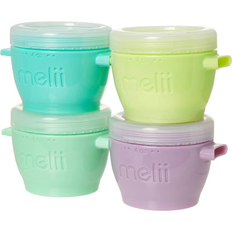 Pack 4 contenedores de 177 ml - Melii