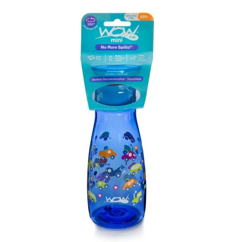 Vaso antiderrame mini azul 350 ml - Wow Cup