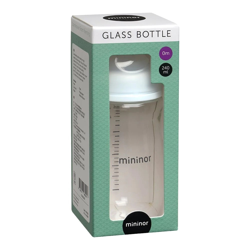 Mamadera de vidrio 240ml - Mininor