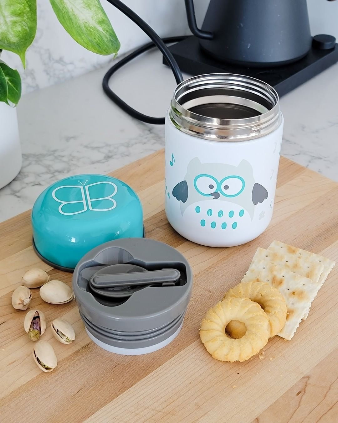 Termo De Comida Con Cuchara Foöd 300 ml - Bblüv