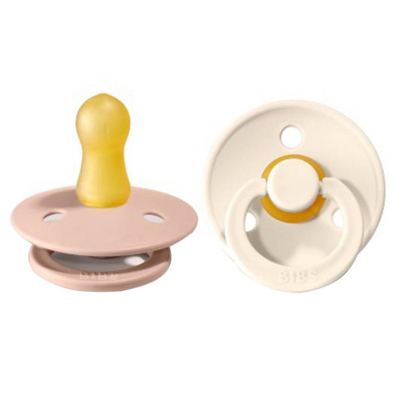 Chupete Bibs Pack X2 Blush / Ivory talla 3 (+18 meses)